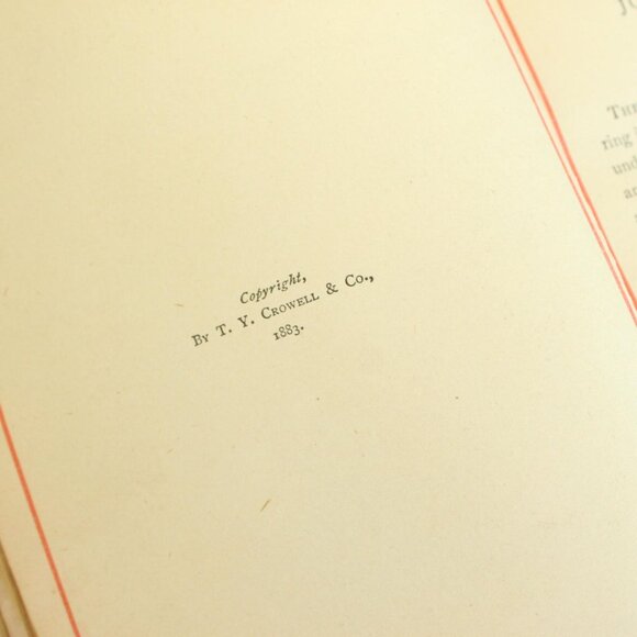 Vintage 1880s Book, Elizabeth Barrett Browning Aurora Leigh A Poem in Nine Books - Picture 8 of 10